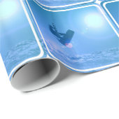 Kiteboarding Cadeaupapier (Rol Hoek)