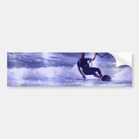 Kiteboarding Design Bumperstickers (Voorkant)