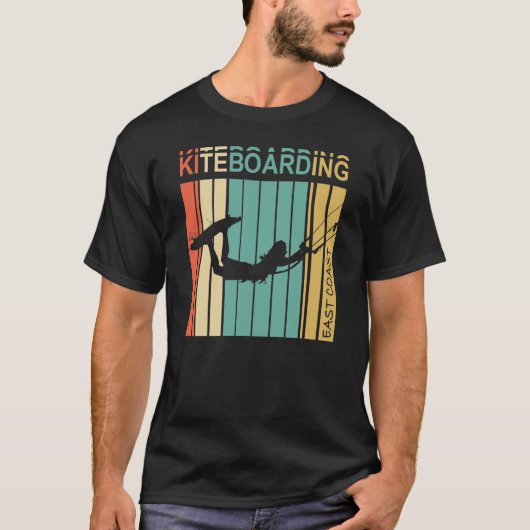 Kiteboarding East Coast T-shirt (Voorkant)