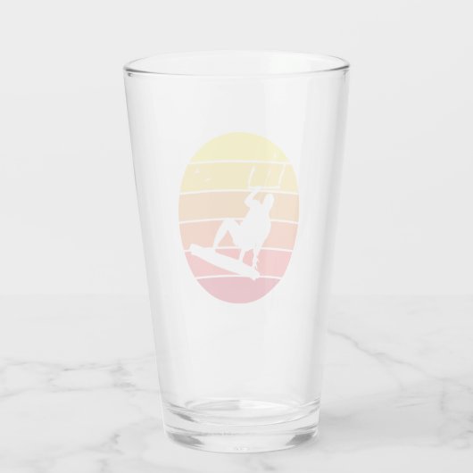 Kiteboarding Glas (Achterkant)