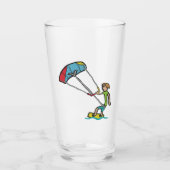 Kiteboarding Glas (Voorkant)