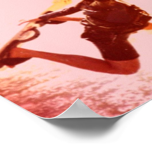 Kiteboarding Grab Poster Print (Hoek)