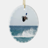Kiteboarding Jump Ornament (Rechts)