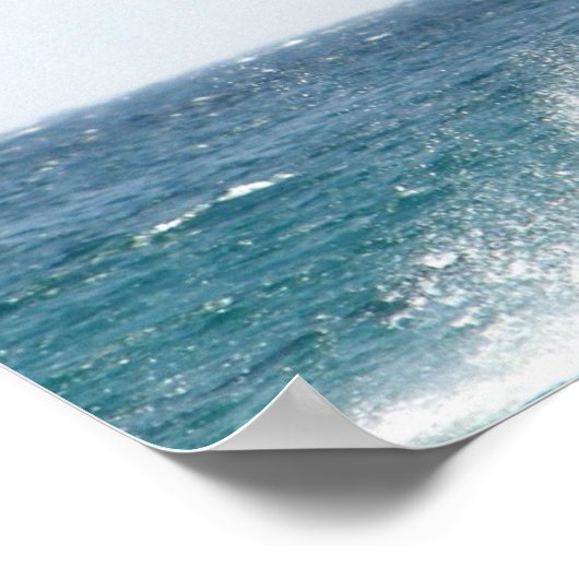 Kiteboarding Jump Poster Print (Hoek)