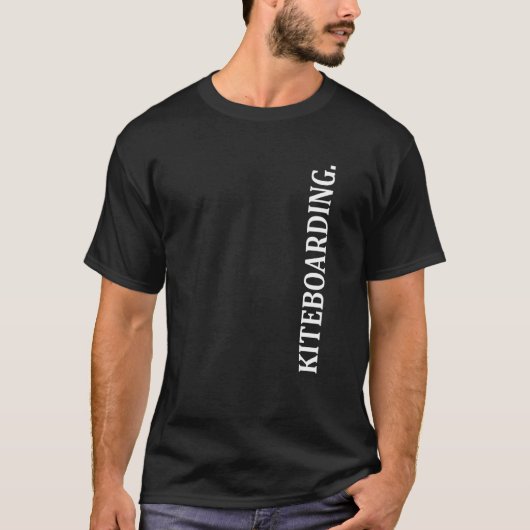 Kiteboarding Kite Kite Kit Flying for Kite T-shirt (Voorkant)