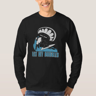 Kiteboarding Kitesurfen Strand Kiteboarder Eet Mi T-shirt