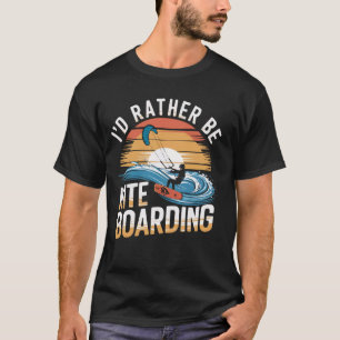 Kiteboarding Kitesurfer Kite Boarding Kitesurfen  T-shirt