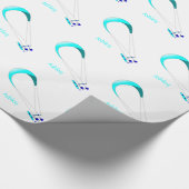 Kiteboarding Kitesurfing Gifts Cadeaupapier (Hoek)