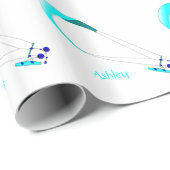 Kiteboarding Kitesurfing Gifts Cadeaupapier (Rol Hoek)