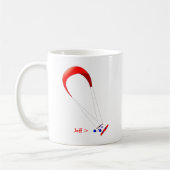 Kiteboarding Kitesurfing Gifts Koffiemok (Links)