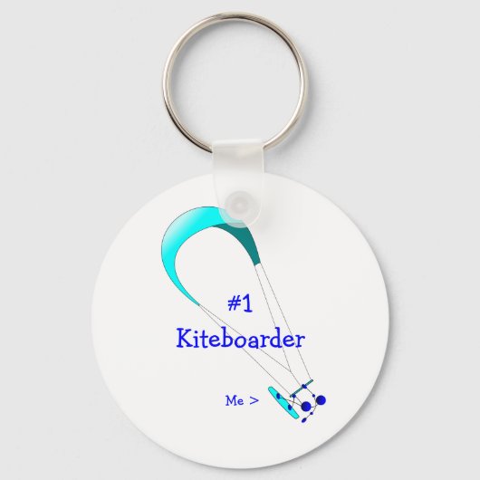 Kiteboarding Kitesurfing Gifts Sleutelhanger (Voorkant)