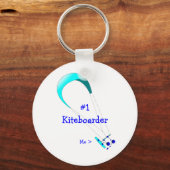 Kiteboarding Kitesurfing Gifts Sleutelhanger (Voorkant)