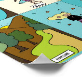 Kiteboarding/kitesurfing - Waarom we van kitesurf Poster (Hoek)