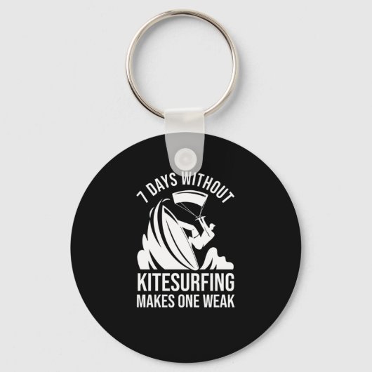 Kiteboarding Kitesurfing Water Sports Sleutelhanger (Voorkant)