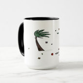 Kiteboarding/kitesurfing - Wind is overal Mok (Voorkant links)