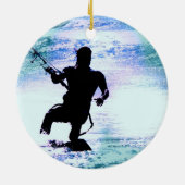 Kiteboarding Ornament (Achterkant)