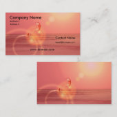 Kiteboarding-Visitekaartje Visitekaartje (Voorkant / Achterkant)