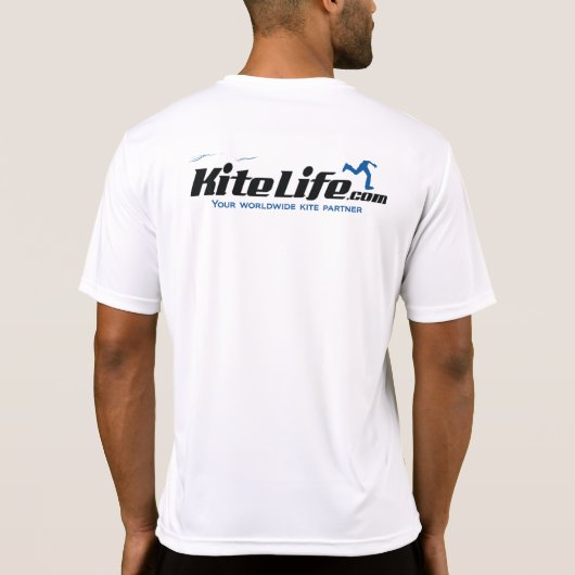 KiteLife Logo - Sport T-Shirt (Achterkant)