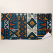 Kitenge chitenge Pattern Africa towel Strandlaken (Voorkant)