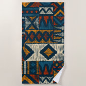 Kitenge chitenge Pattern Africa towel Strandlaken (Voorkant)