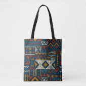 Kitengue Ankara chitenge Pattern Africa Tote Bag (Voorkant)