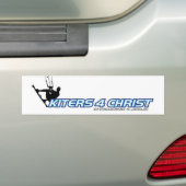 Kiters4Christus Bumpersticker (Op auto)