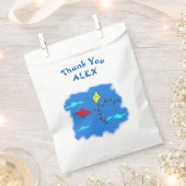 Kites Birthday Dank jullie Kinderen Bedankzakje (Geknipt)