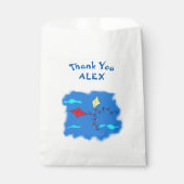 Kites Birthday Dank jullie Kinderen Bedankzakje (Voorkant)