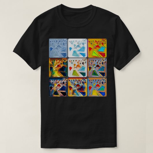 Kites Collage T-shirt (Design voorkant)