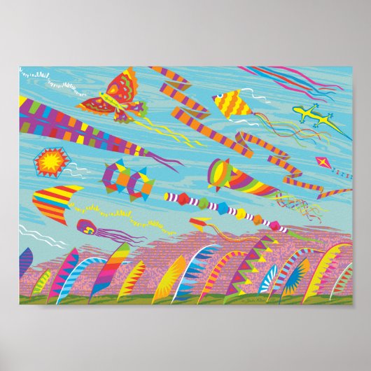 Kites en banners poster (Voorkant)