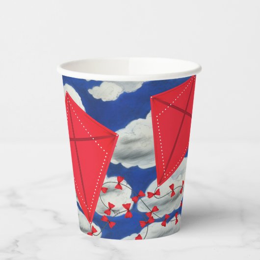 Kites en Klouds Papieren Bekers (Links)