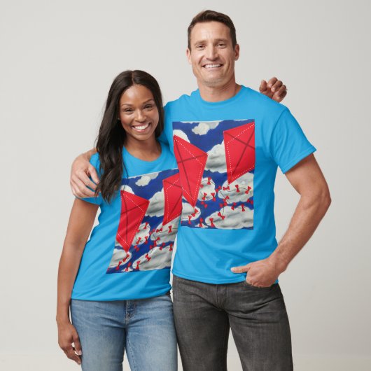 Kites en Klouds T-shirt (Unisex)