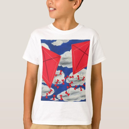Kites en Klouds T-shirt (Voorkant)