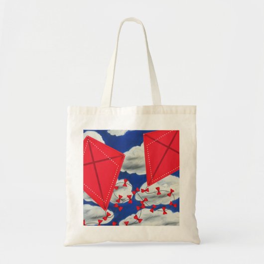 Kites en Klouds Tote Bag (Voorkant)