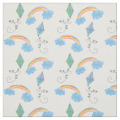 Kites en Rainbows Stof (Swatch)