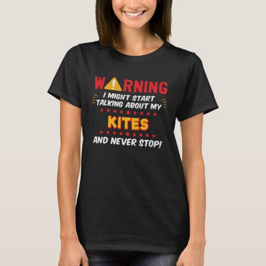 Kites  Joke Graphic T-shirt (Voorkant)
