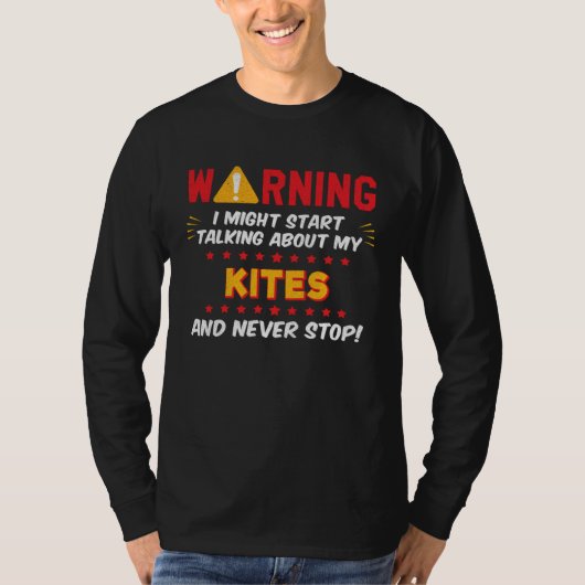 Kites  Joke Graphic T-shirt (Voorkant)