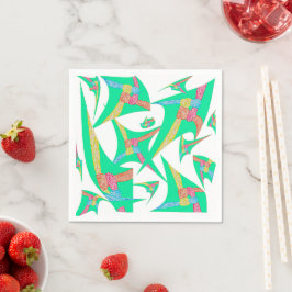 Kites of Connection Papieren servetten