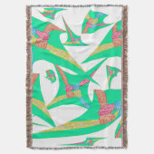 Kites of Connection Throw Blanket Deken (Voorkant Verticaal)
