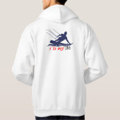 KITESURF ITS MY LIFE HOODIE (Achterkant)