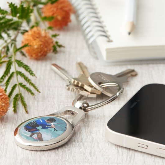 Kitesurf Sleutelhanger (Zijkant)