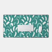 Kitesurfen, Cool Blue White Kite Surfer Bureaumat (Keyboard & Muis)