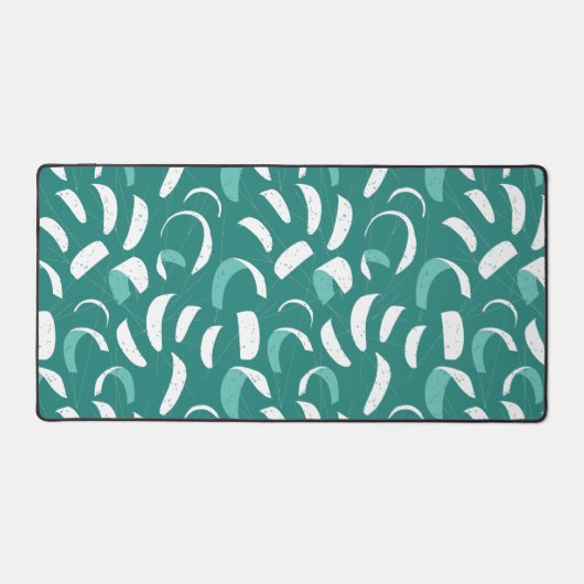 Kitesurfen, Cool Blue White Kite Surfer Bureaumat (Voorkant)