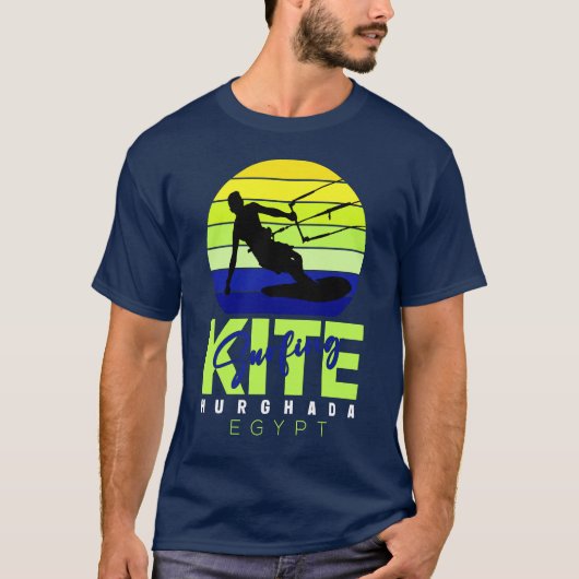 Kitesurfen Hurghada T-shirt (Voorkant)
