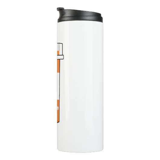 Kitesurfen is mijn medicijn thermosbeker (Geroteerd rechts)