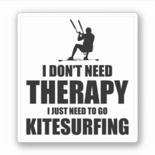 Kitesurfen Kiteboarden Kite paardrijden Windsporte Sticker