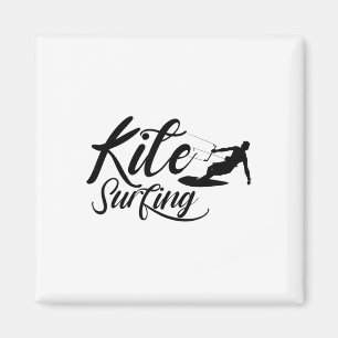 Kitesurfen Kitesurf Kitesurfer Kiten Kite Surfen Magneet