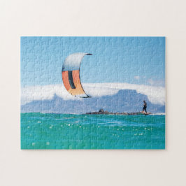Kitesurfen Kitesurfen Zee Watersport Zomer Legpuzzel