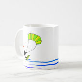 Kitesurfen Koffiemok (Voorkant links)
