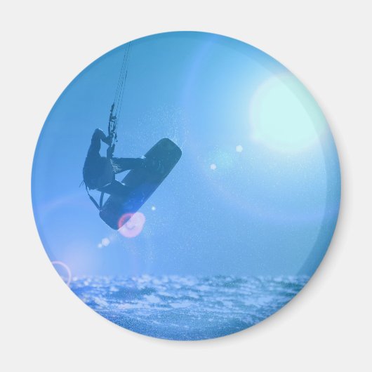 Kitesurfen luchtmagneet magneet (Voorkant)